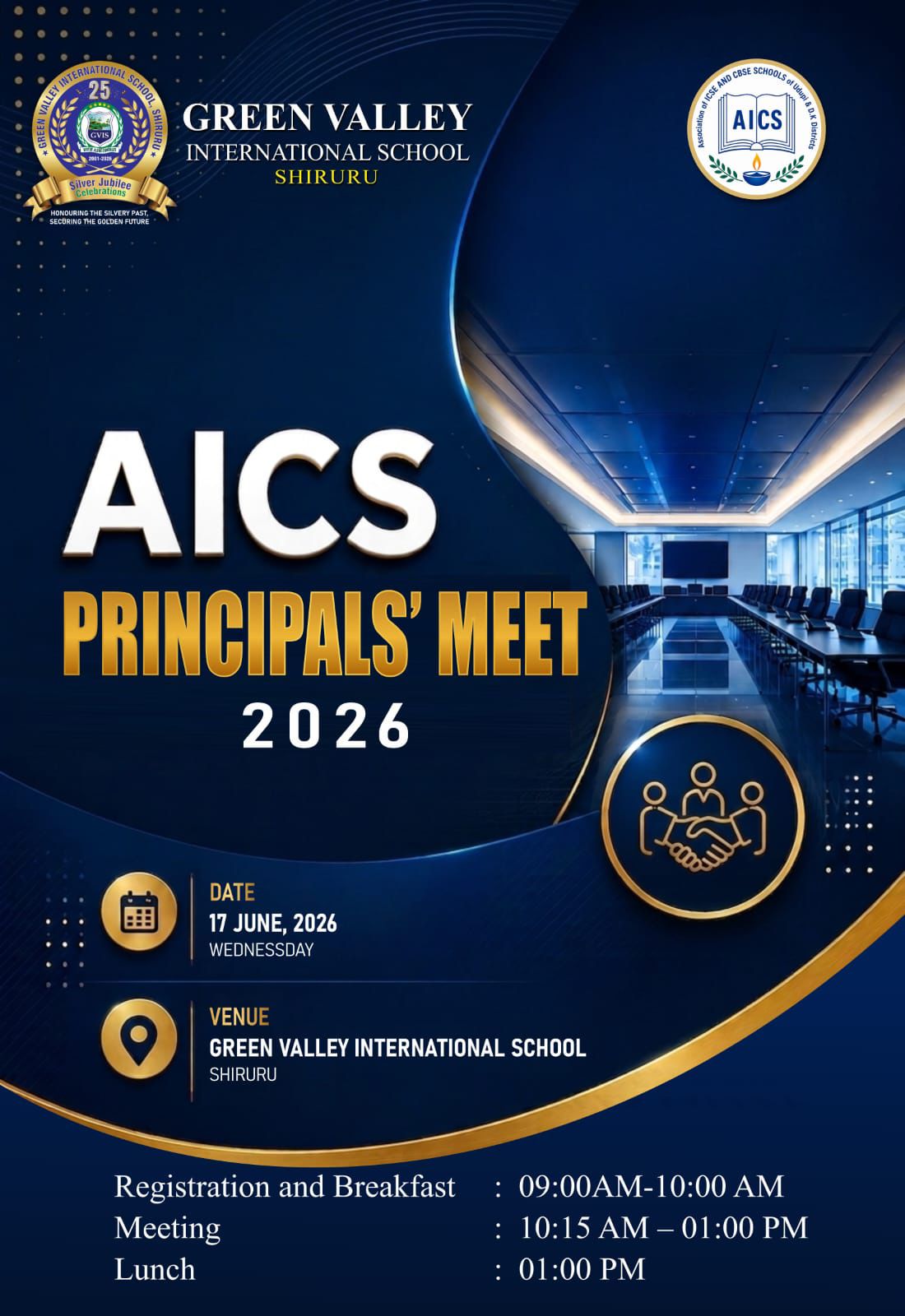 AICS Principals' Meet 2026 :: 17 June, 2026 Wednesday