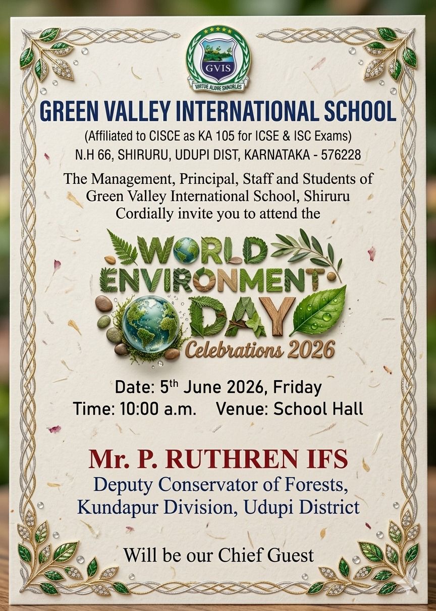 World Environment Day :: 05th June 2026 Friday